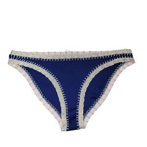 PLATINUM Stitched Scoop Bikini Bottoms.  Size Large.  NWT $88